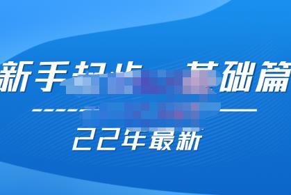 纪主任【22年更新课】基础起步，拼多多运营知识一手掌握，价值499元